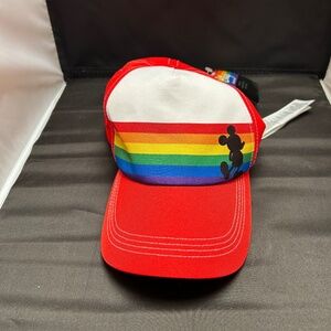 Disney Mickey Mouse Rainbow Collection Baseball Cap, Pride 2021, New with Tags